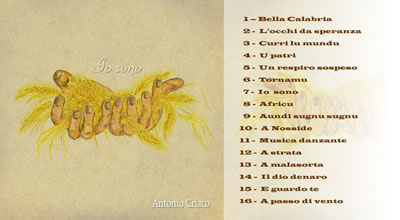 Copertina Album Antonio Criaco